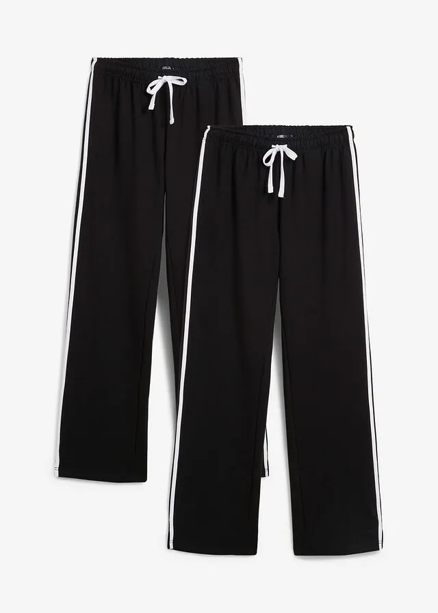 Pantalón de chándal de algodón puro (2 unidades)