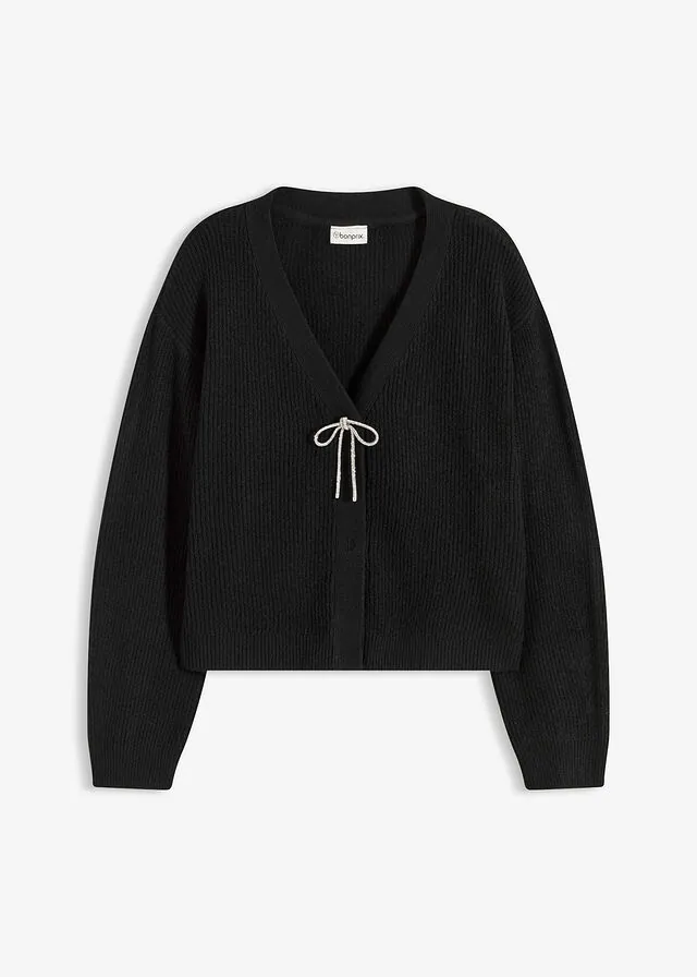 Chaqueta corta de punto