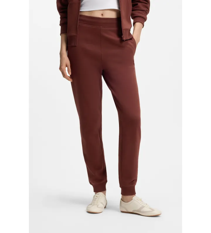 HUGO para mujer. 50522417 Pantalón Jogger Nelfinia marrón (L), Casual, Algodón