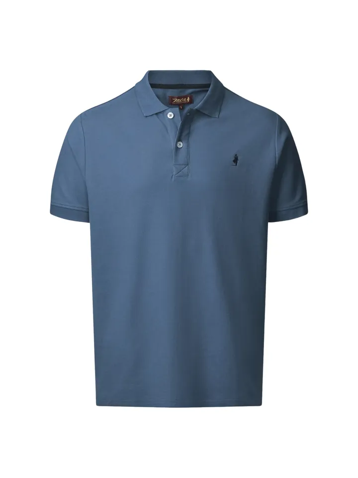 MCS Camiseta 'MCHurst' zafiro / negro