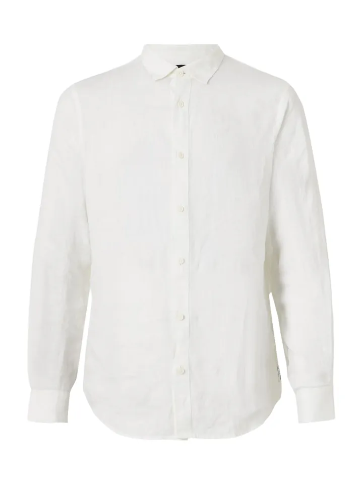 ARMANI EXCHANGE Camisa blanco lana