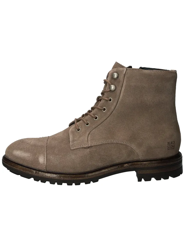 BLACKSTONE Botas con cordones 'Lester UG20' moca