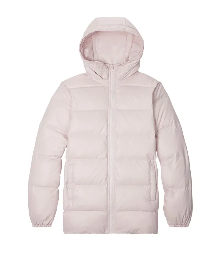 CONVERSE Chaqueta de entretiempo rosa claro