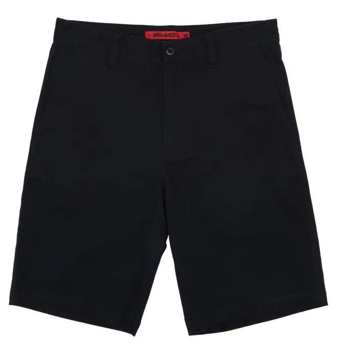 Worker Relaxed - Short Chino Negro hombre