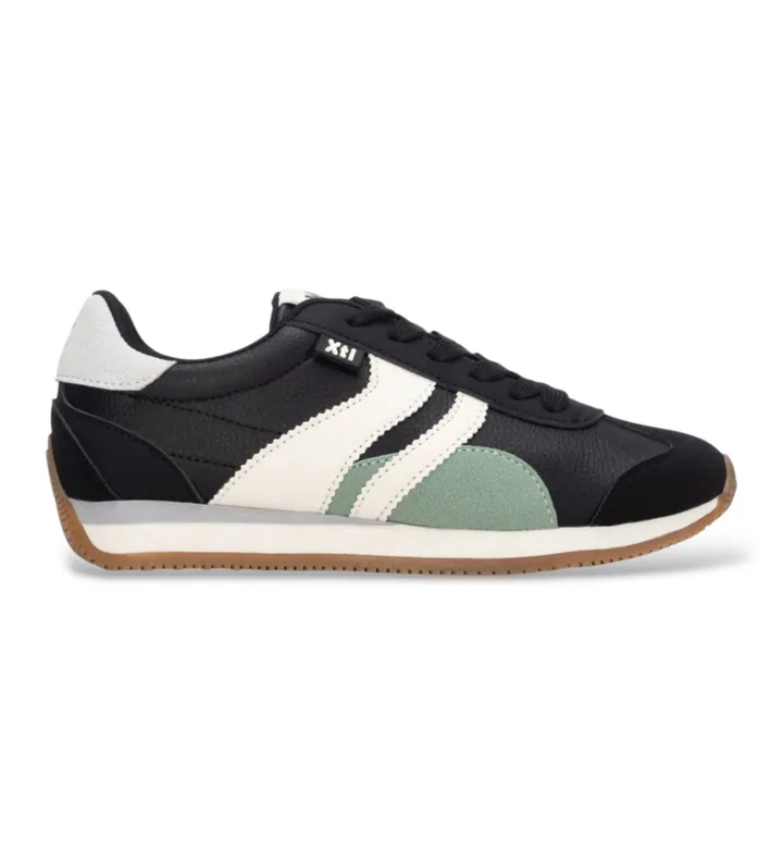 Xti para mujer. 14627504-NEGRO Zapatillas 146275 negro (36), Plano, Cordones, Casual