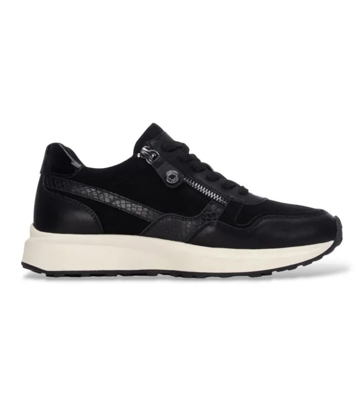 Refresh para mujer. 17609101-NEGRO Zapatillas 176091 negro (36), Plano, Cordones, Cremallera, Casual