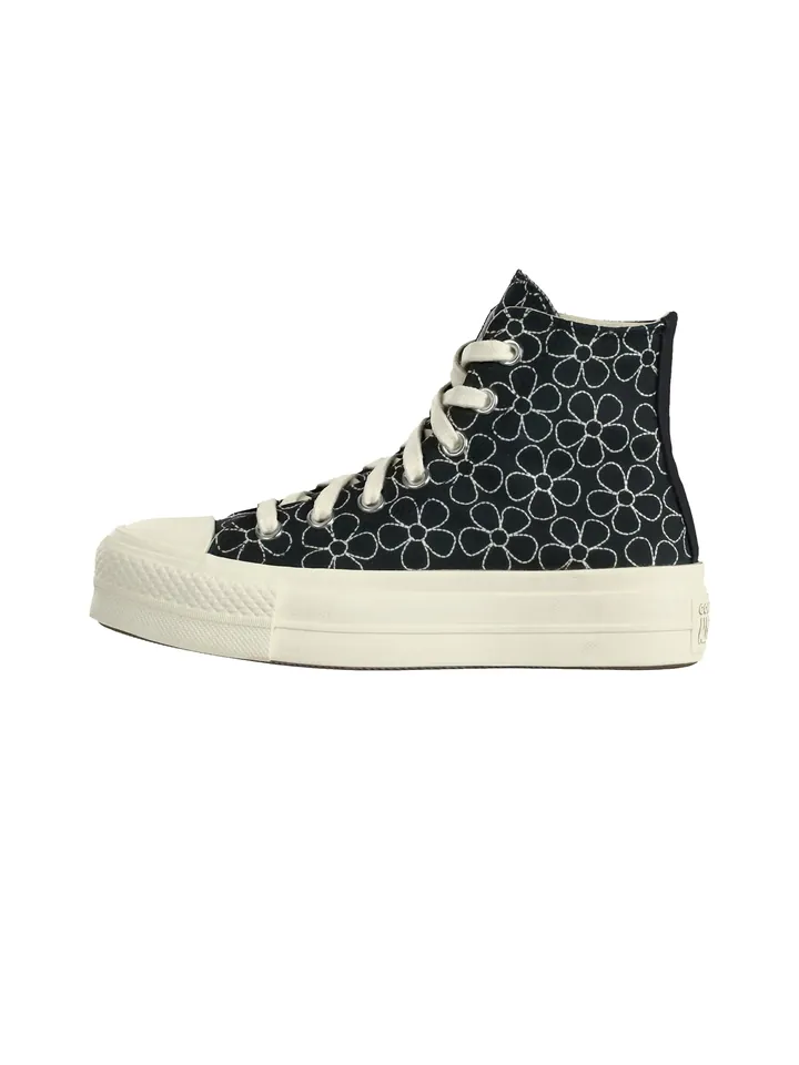 CONVERSE Zapatillas deportivas altas 'CHUCK TAYLOR ALL STAR LIFT' negro / blanco