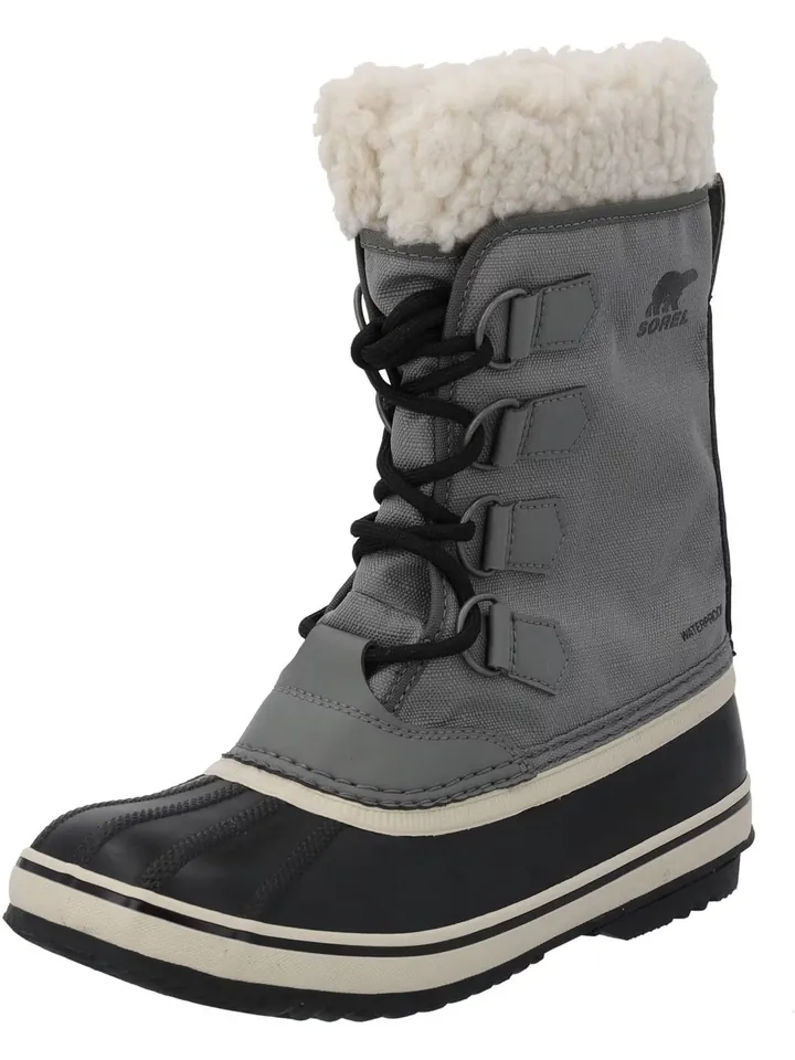 SOREL Botas de nieve 'Carnival' ecru / gris / negro