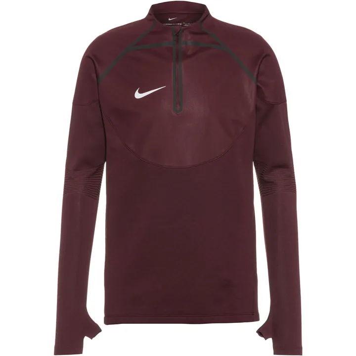 NIKE Camiseta funcional 'Academy Pro Dril '  borgoña / negro / blanco