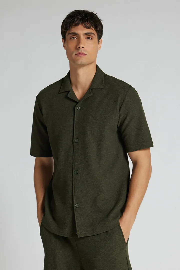 Intimissimi Camisa de manga corta de hombre Hombre Azul Tamaño L
