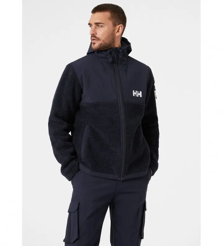 Helly Hansen para hombre. 53678 Abrigo Patrol Pile marino (S), Azul, Casual, Deportivo, Multideporte, Poliéster