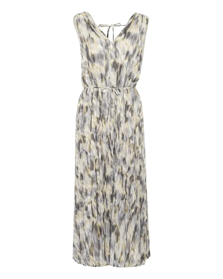 Kaffe Vestido de verano 'Vicki' beige / antracita