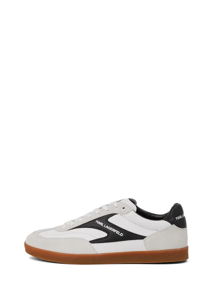 KARL LAGERFELD JEANS Zapatillas deportivas bajas gris claro / negro / blanco