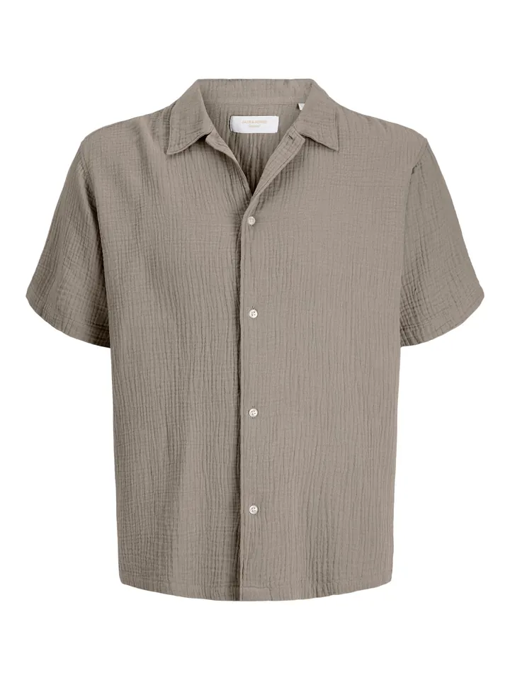 JACK & JONES Camisa 'JORNantucket' caqui