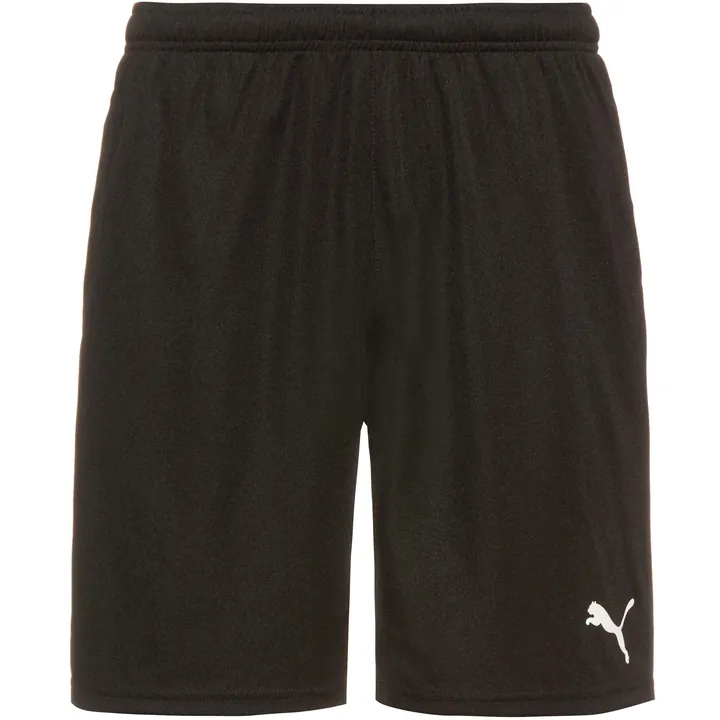 PUMA Pantalón deportivo 'Team Rise'  negro / blanco