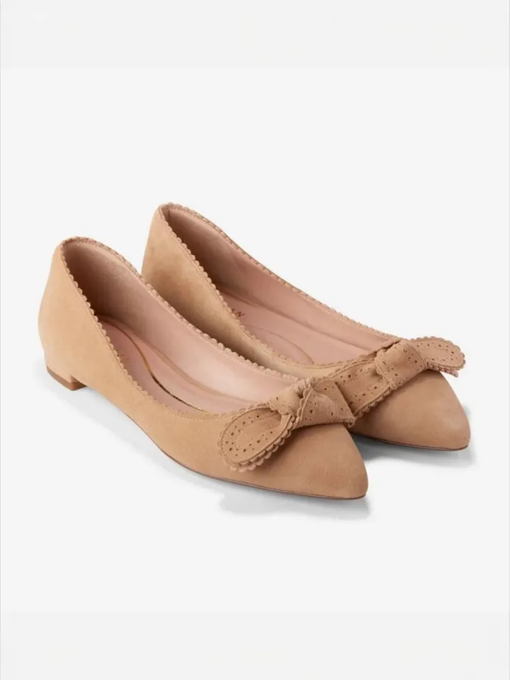 Cole Haan Bailarina 'BELLPORT BOW' marrón
