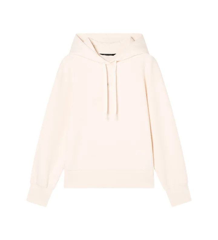 A|X Armani Exchange para mujer. XW001829AF10818U1003 Sudadera Premium Casual blanco (L), Algodón, Manga corta