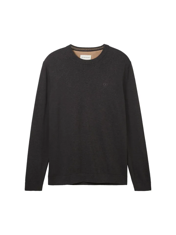 TOM TAILOR Jersey antracita
