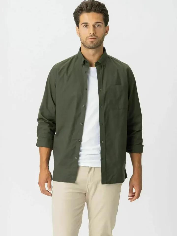 TEESHOPPEN Camisa ' The Original '  verde