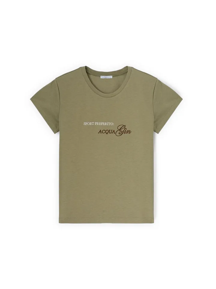 MOTIVI Camiseta verde hierba