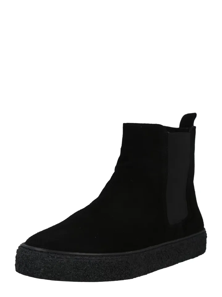 Bianco Botas Chelsea 'Chad' negro