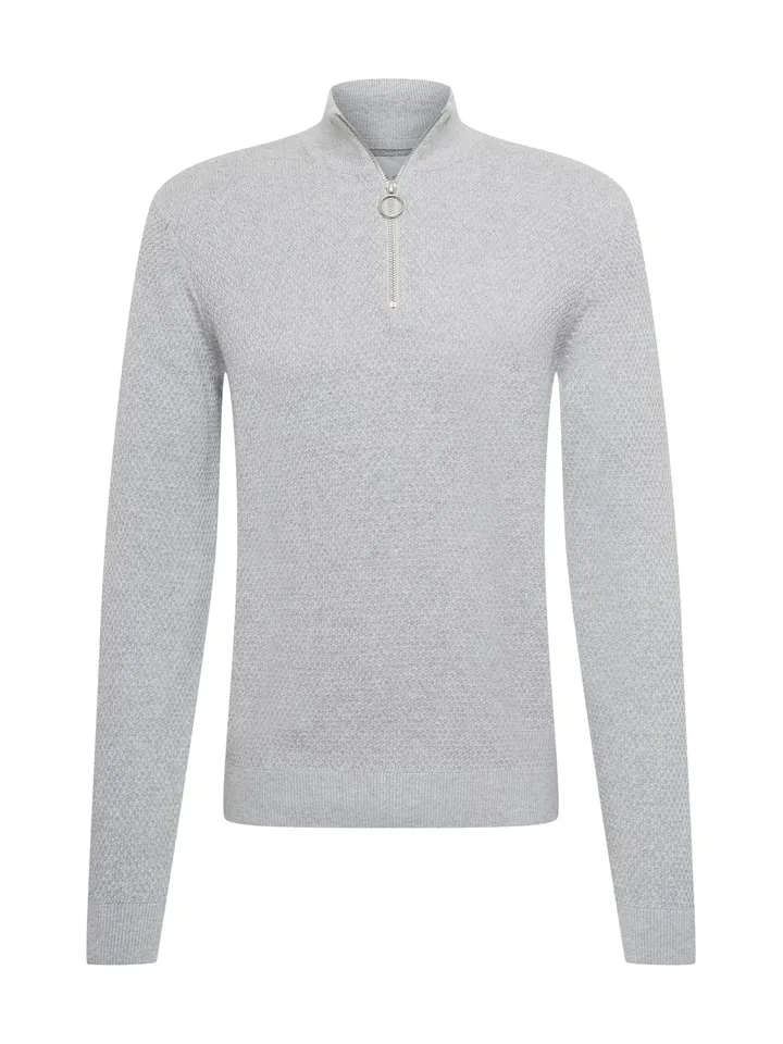 Casual Friday Jersey 'Karlo' gris claro