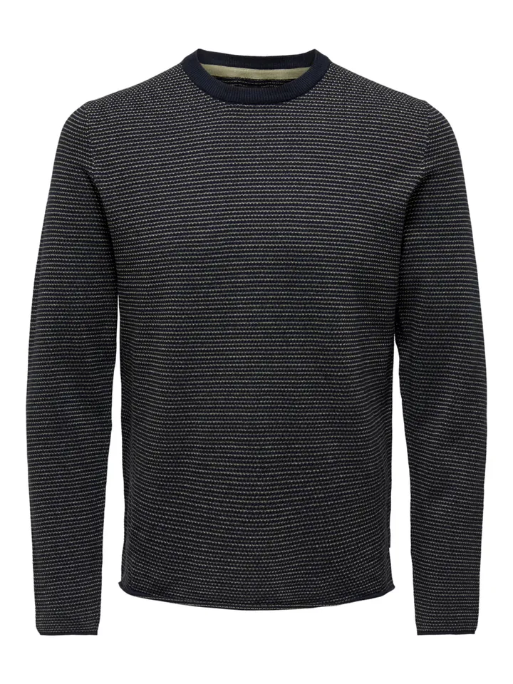 Only & Sons Jersey 'ONSNiguel'  arena / azul oscuro