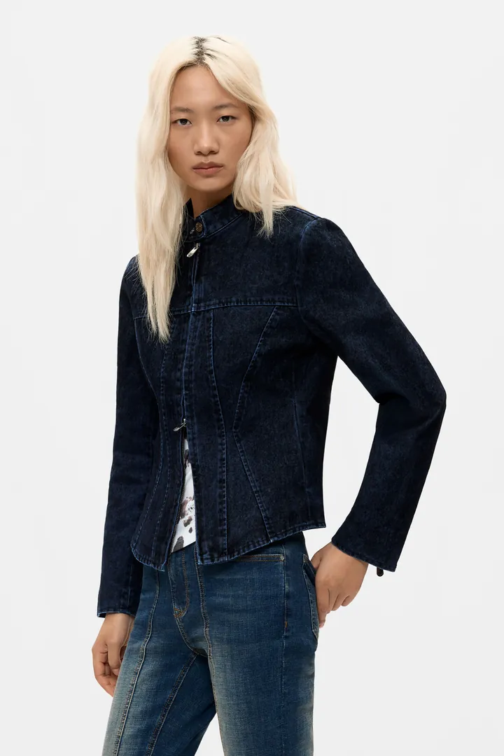 Desigual, Cazadora 100% Algodón, Mujer, Algodon, Negro, L