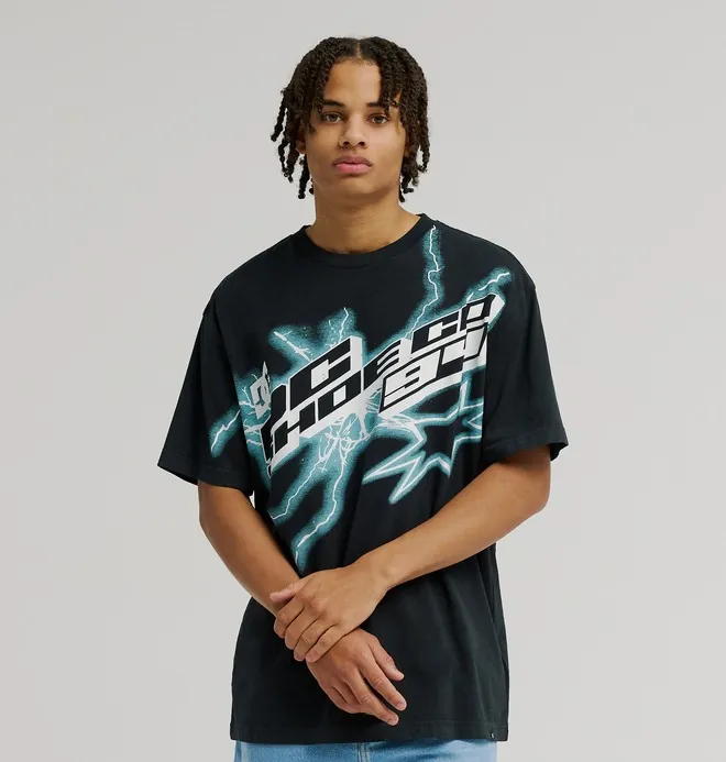 DC Star Struck - Camiseta de manga corta Negro Hombre