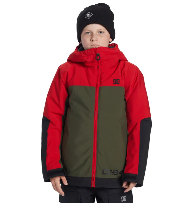 Defiant 10K - Chaqueta técnica snow Rojo chicos 8-16