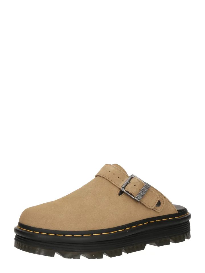 Dr. Martens Zuecos 'ZebZag' taupe