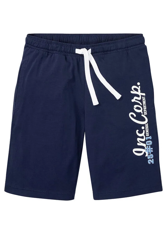 Bermudas de punto con corte regular