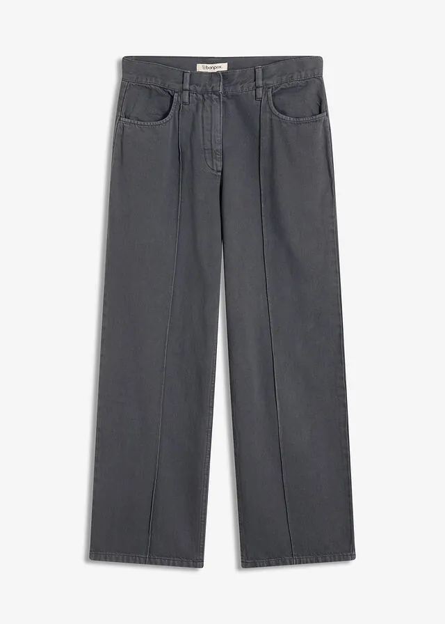 Pantalón de sarga de algodón puro