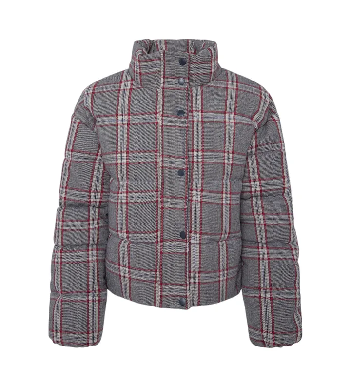 Pepe Jeans para mujer. PL402470 Plumífero Bambi gris (L), Casual, Poliéster, Sostenible