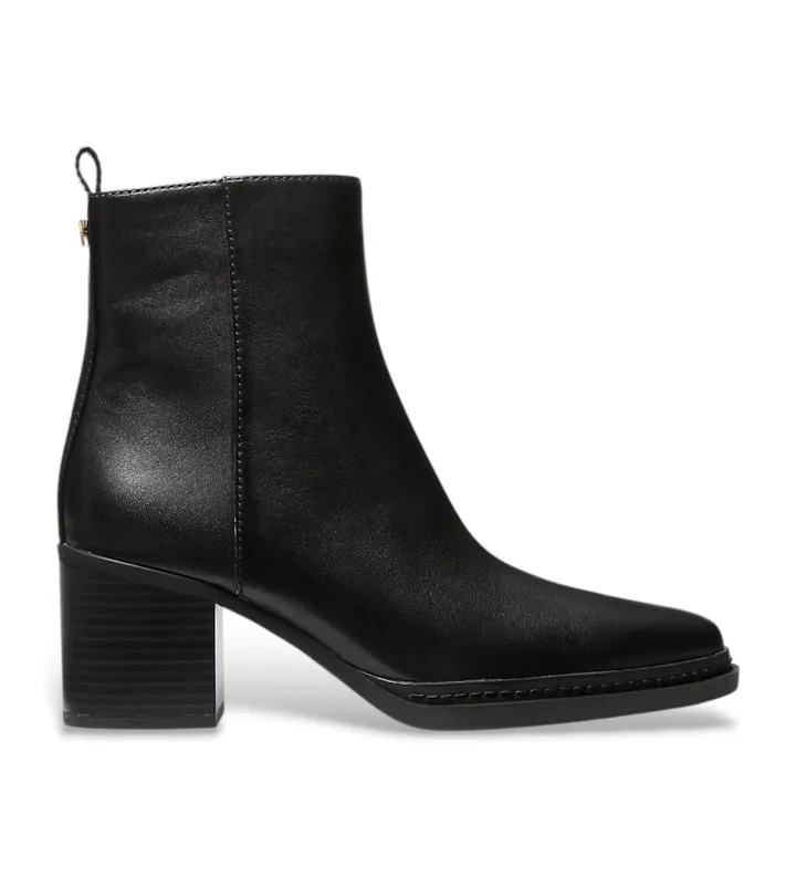 Michael Kors para mujer. 40F5LXME5L Botines de piel Lex negro (36), 3 a 5cm, Cremallera, Casual