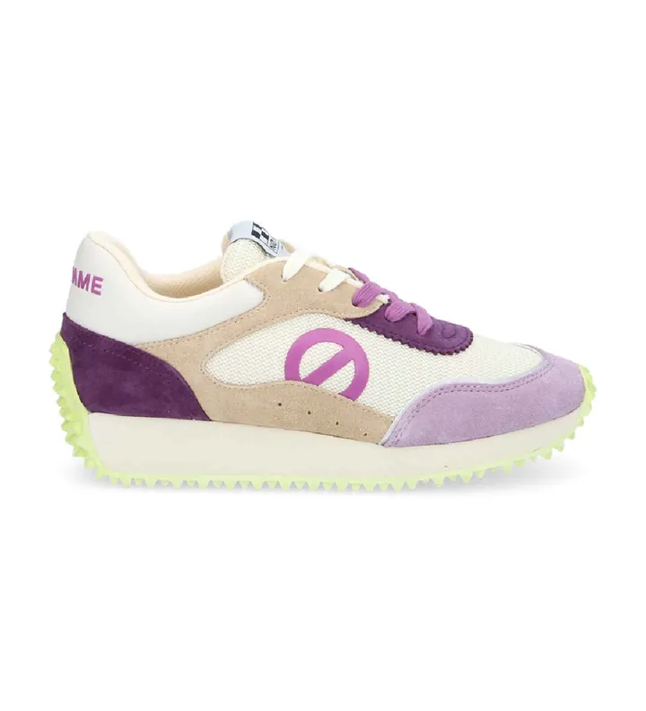 NO NAME para mujer. LNIAKSD Zapatillas Punky Jogger lila (36), Plano, Cordones, Casual