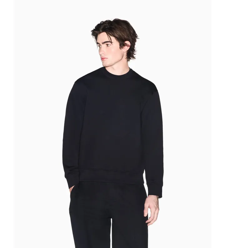 A|X Armani Exchange para hombre. XM002445AF13047UC001 Sudadera Bonded negro (L), Casual, Algodón