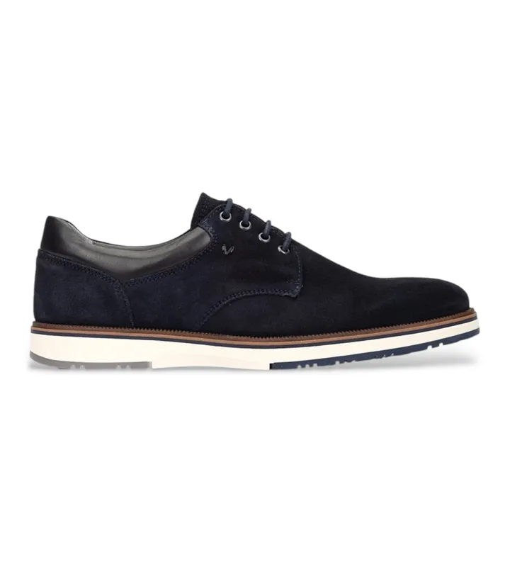 Martinelli para hombre. C003-2972X Zapatos de Piel Fulton marino (39), Plano, 1 a 3cm, Cordones, Casual, Clásico
