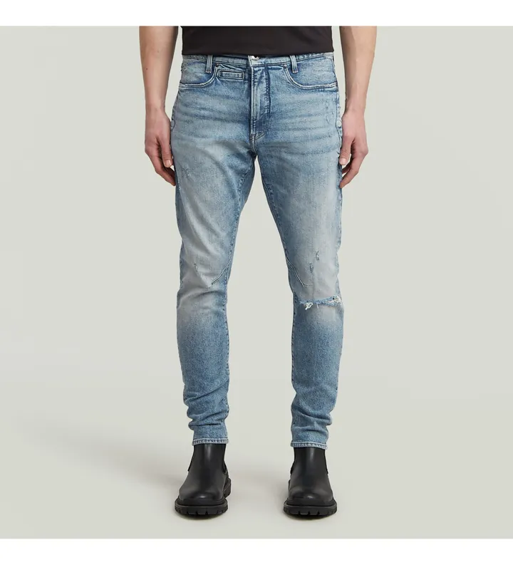 G-Star para hombre. D05385-E106-H541 Jeans D-Staq 3D Slim azul (28/32), Casual, Algodón, Denim