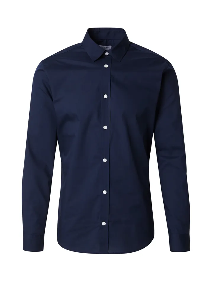 JJ Rebel Camisa 'JREBGAVIN' azul noche