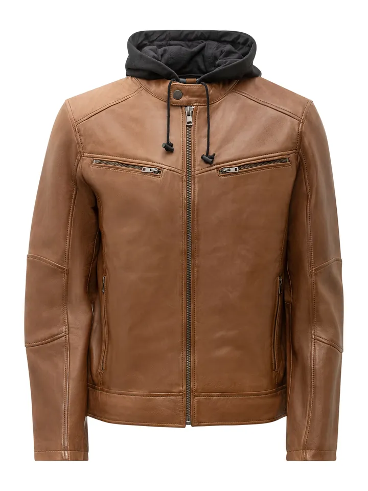 RICANO Chaqueta de entretiempo 'Fabio' cognac / negro