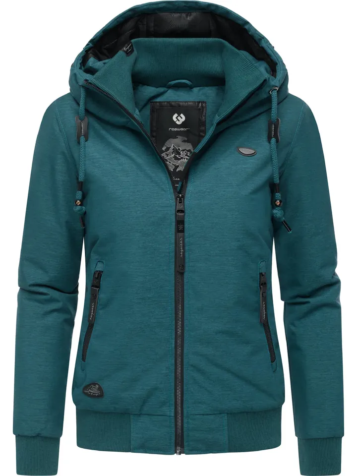 Ragwear Chaqueta de invierno 'Nuggie' petróleo