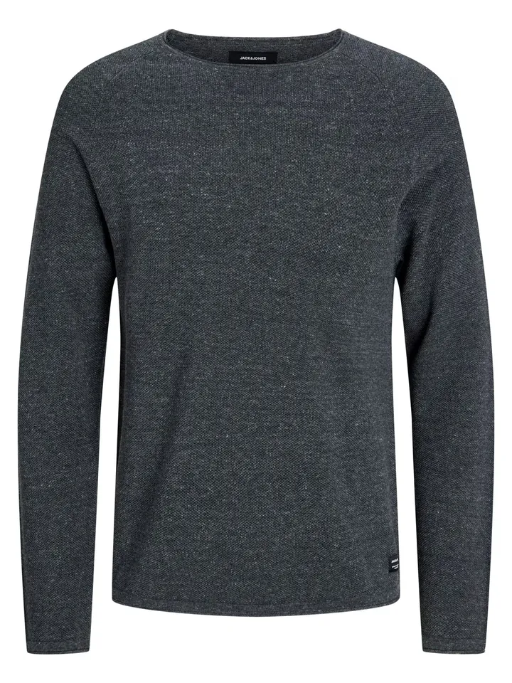 JACK & JONES Jersey 'JJEHill' gris oscuro