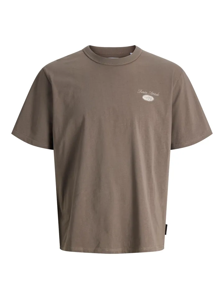 JACK & JONES Camiseta moca