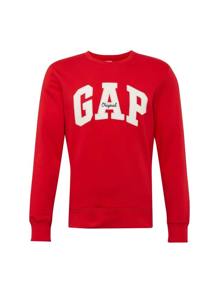 GAP Sudadera 'ORIGINAL ARCH' rojo