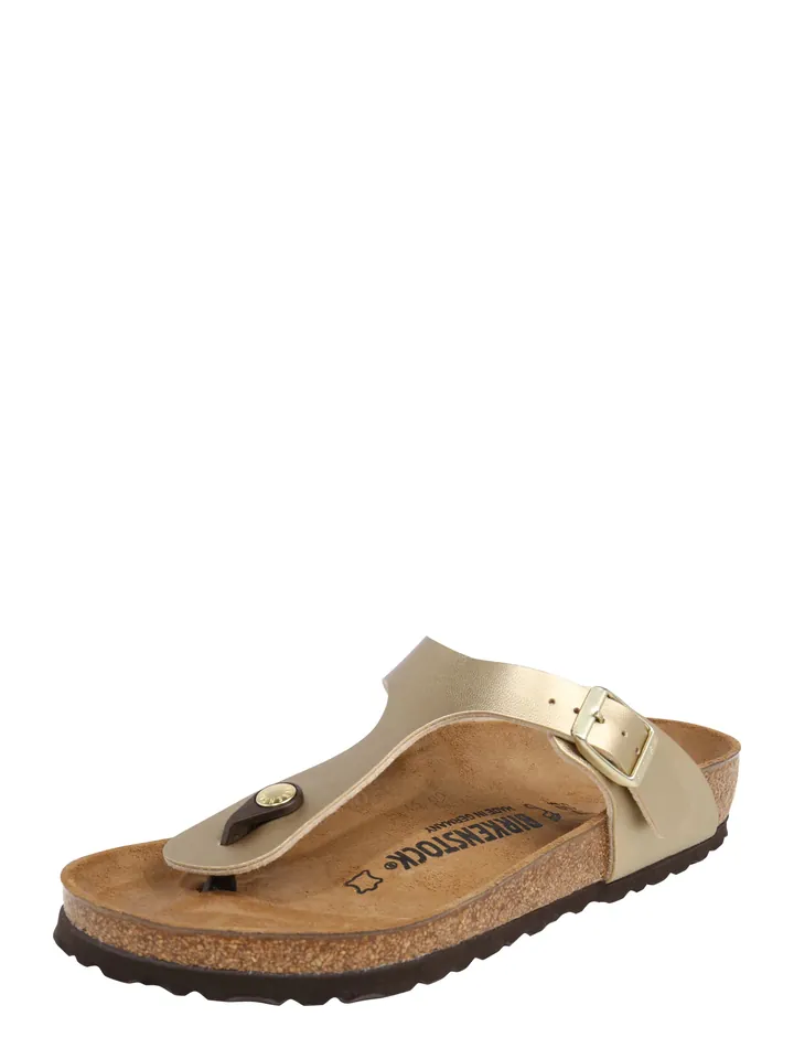 BIRKENSTOCK Zapatos abiertos 'Gizeh' oro