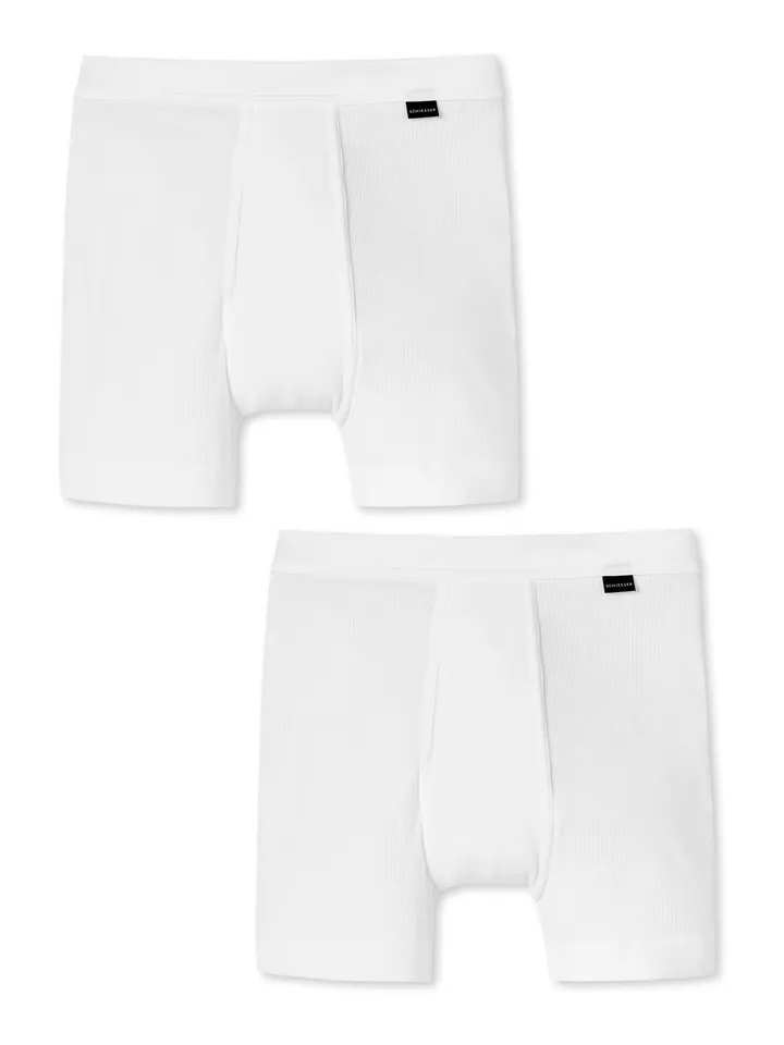 SCHIESSER Calzoncillo boxer blanco