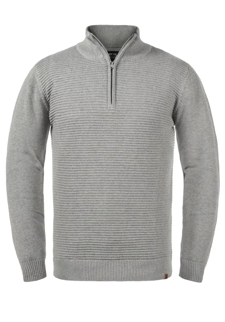 INDICODE JEANS Jersey 'Richard'  gris claro