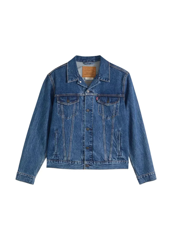 LEVI'S ® Chaqueta de entretiempo 'LEVI'S THE TRUCKER JACKET MILLION GIUBBINO'  azul denim