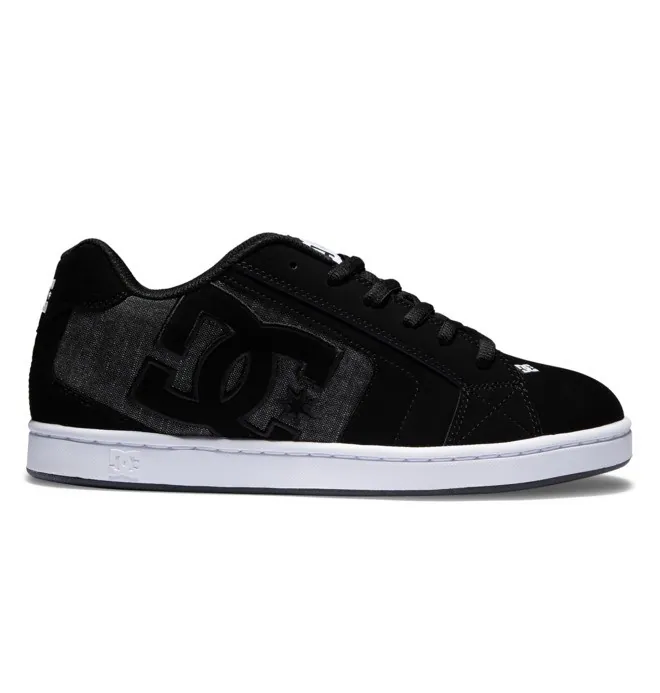 Net - Zapatillas de piel Negro hombre